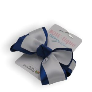 HAIR PIN BOW MED TT N/W