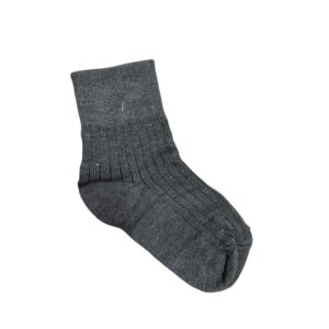 SOCKS GIRLS GREY STAY-UP (TOP)