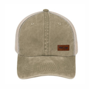 MOOT HOND CAP SMALL LEATHER KHAKI