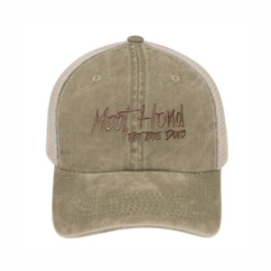 MOOT HOND CAP EMBROIDERY KHAKI