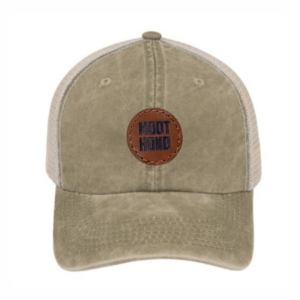 MOOT HOND CAP ROUND LEATHER KHAKI